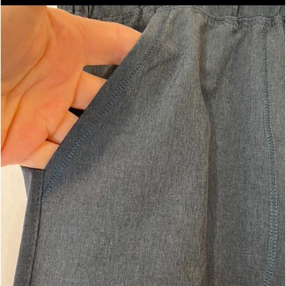 Albion womens XXL smoky teal Jetsetter jogger pull on high waist zipper ankle - Picture 9 of 14